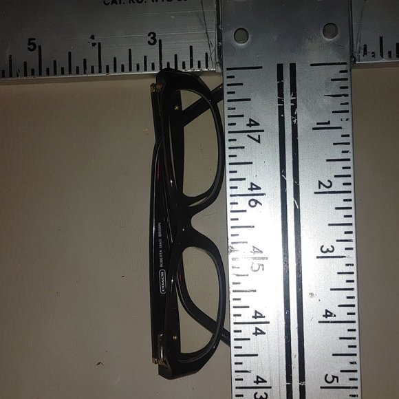 Coach Womens Designer Eyeglasses Roberta 643 Brown with Case Fashion Frames - Picture 9 of 10